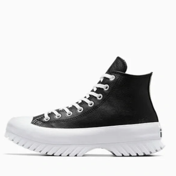 Converse Black Genuine Leather Chuck Taylor All Star Lugged 2.0 - Picture 5 of 6